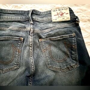 True Religion Jenny Curvy mid-rise skinny size 29